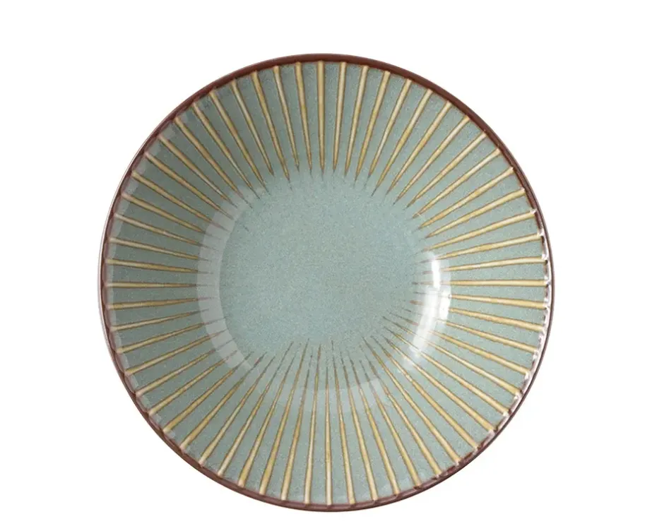 Shallow Bowls^MIYA Company Aiya Green 6.75" Bowl