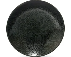Serving Bowls & Plates^MIYA Company Aranami Black 9.75