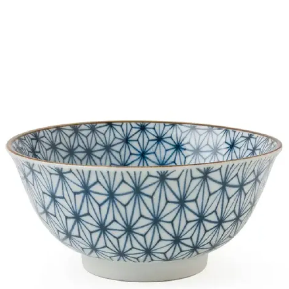 Medium Bowls^MIYA Company Asanoha Colors 5.75" Bowl - Blue