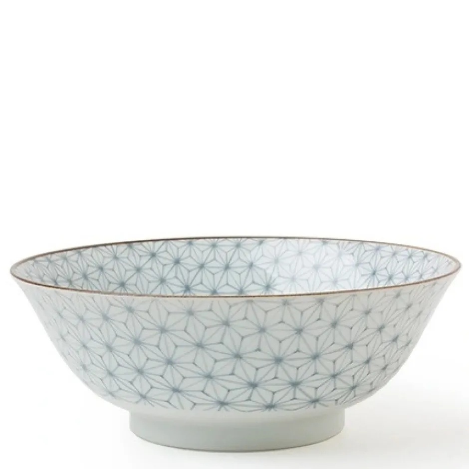 Ramen Bowls^MIYA Company Asanoha Colors 7.25" Bowl - Gray