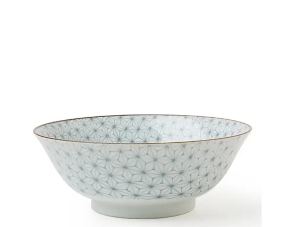 Ramen Bowls^MIYA Company Asanoha Colors 7.25" Bowl - Gray