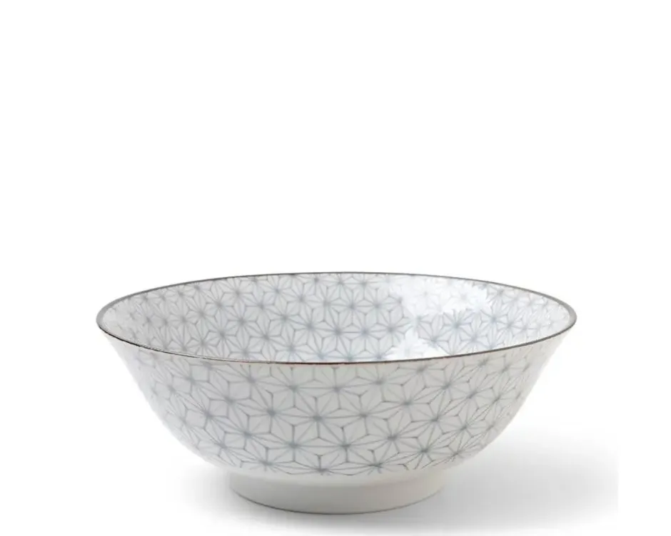 Ramen Bowls^MIYA Company Asanoha Colors 7.25" Bowl - Gray