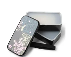 Bento Sets^MIYA Company Bento Sakura Rabbit Black