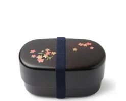 Bento Sets^MIYA Company Bento Set Woodgrain Sakura Blossom
