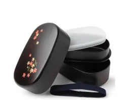 Bento Sets^MIYA Company Bento Set Woodgrain Sakura Blossom