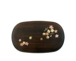 Bento Sets^MIYA Company Bento Set Woodgrain Sakura Blossom