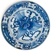 Large Plates^MIYA Company Blue & White 9.25" Plate - Takara Zukushi