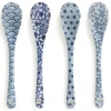 Other Utensils^MIYA Company Blue & White Dessert Spoon Set
