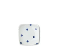 Sauce Dishes^MIYA Company Blue & White Dots 3.5" Plate