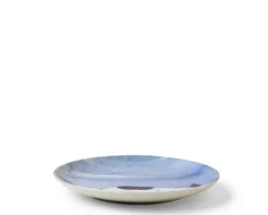 Plates^MIYA Company Blue Cat On Side Plate