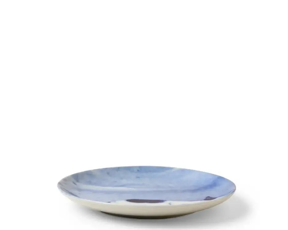 Plates^MIYA Company Blue Cat On Side Plate