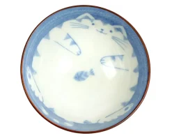 Bowls^MIYA Company Blue Cat Rice Bowl