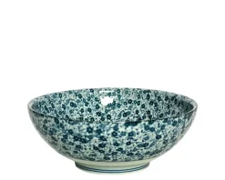 Serving Bowls & Plates^MIYA Company Blue Flowers 8.25