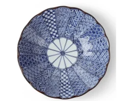 Serving Bowls & Plates^MIYA Company Blue Nishiki 10