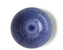 Medium Bowls^MIYA Company Blue Spoke Bowl 6