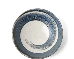 Serving Bowls & Plates^MIYA Company Blue Swirl 9.75" Serving Bowl