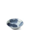 Sauce Dishes^MIYA Company Blue Textile Petals Sauce Dish