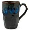 Mugs^MIYA Company Boulder Tall Mug - Black & Blue
