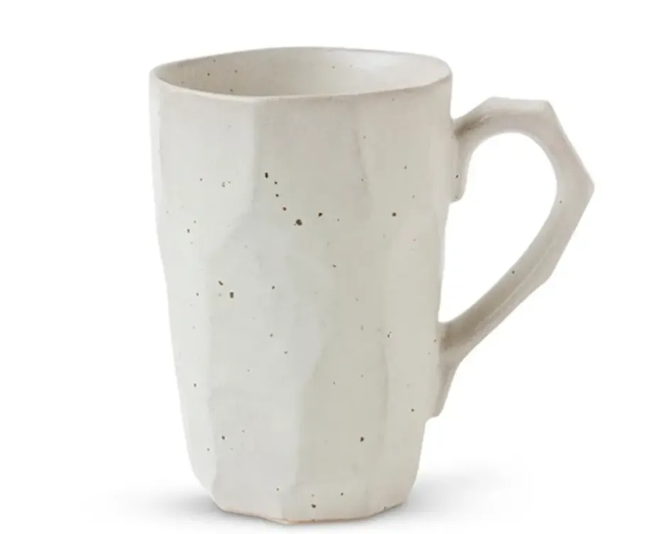 Mugs^MIYA Company Boulder Tall Mug - White
