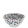 Blue & White 6" Bowls^MIYA Company Bowl Blue Dragonfly 6"