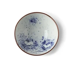 Bowls^MIYA Company Bowl Rabbit & Moon 5-1/4