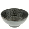 Medium Bowls^MIYA Company Bowl Silver Blue Granite Design 7-3/4"