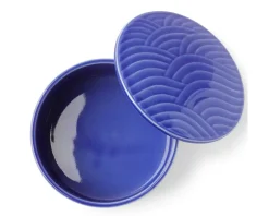 Small Bowls^MIYA Company Bowl With Cover Himari Blue