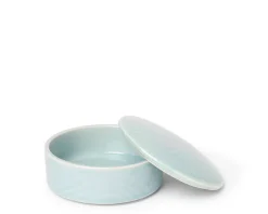 Small Bowls^MIYA Company Bowl With Cover Himari Lt Blue
