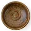 Sauce Dishes^MIYA Company Brown Swirl 3.25" Sauce Dish