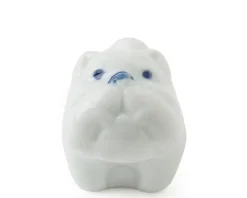 Dogs^MIYA Company Bulldog Chopstick Rest - White
