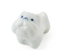 Dogs^MIYA Company Bulldog Chopstick Rest - White