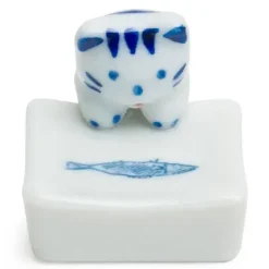 Other^MIYA Company Cat & Fish Chopstick Rest