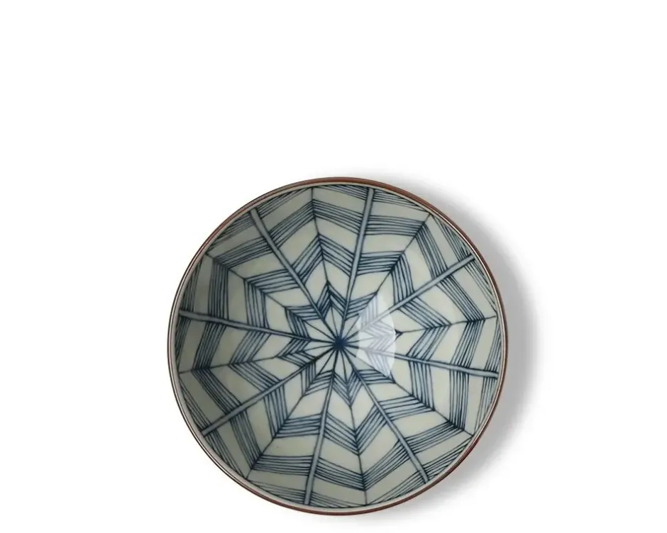 Rice Bowls^MIYA Company Celadon Chevron 4.5" Rice Bowl