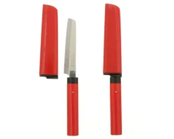 Knives^MIYA Company Cheese Knife Red With Sheath