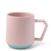Mugs^MIYA Company Chips 12 Oz. Mug Pastel Pink