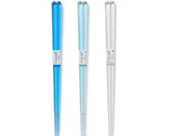 Chopsticks^MIYA Company Chopsticks Acrylic Blue Set/3