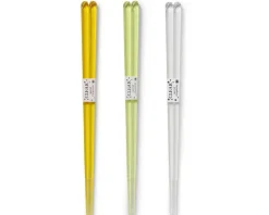 Chopsticks^MIYA Company Chopsticks Acrylic Yellow Set/3
