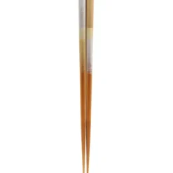 Chopsticks^MIYA Company Chopsticks Futome Silver + Gold Clouds