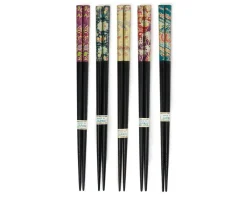Lacquerware^MIYA Company Chopsticks Kimono Print