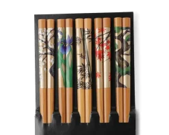 Chopsticks^MIYA Company Chopsticks Set Antique Byobu Natural