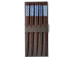 Chopsticks^MIYA Company Chopsticks Set Wood Aizome Patterns