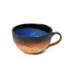 Mugs^MIYA Company Cobalt Blue 8 Oz. Boulder Mug