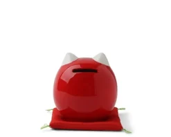 Figurines^MIYA Company Daruma Fortune Cat Bank 3.75