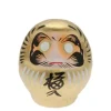 Figurines^MIYA Company Daruma Gold Wealth 3-3/4"