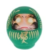 Figurines^MIYA Company Daruma Green Health 3-3/4"