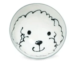Dogs^MIYA Company Dog Days 4.5" Rice Bowl - Poodle