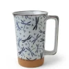 Mugs^MIYA Company Dragonflies 12 Oz. Tall Mug