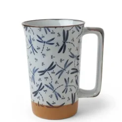 Mugs^MIYA Company Dragonflies 12 Oz. Tall Mug