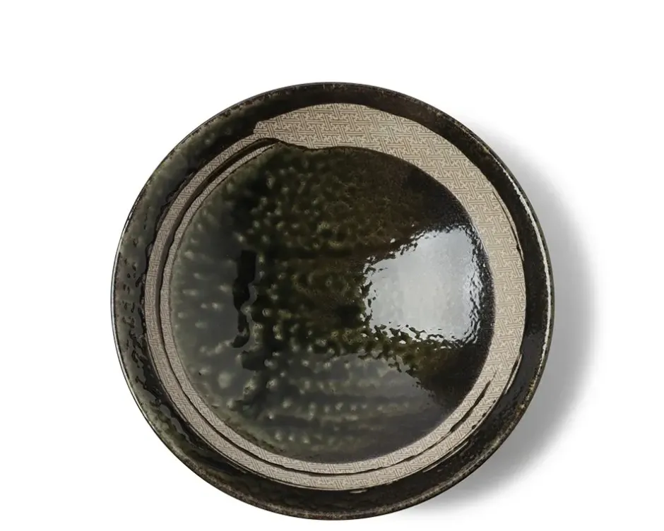 Serving Bowls & Plates^MIYA Company Enso Dark Green Serving Bowl