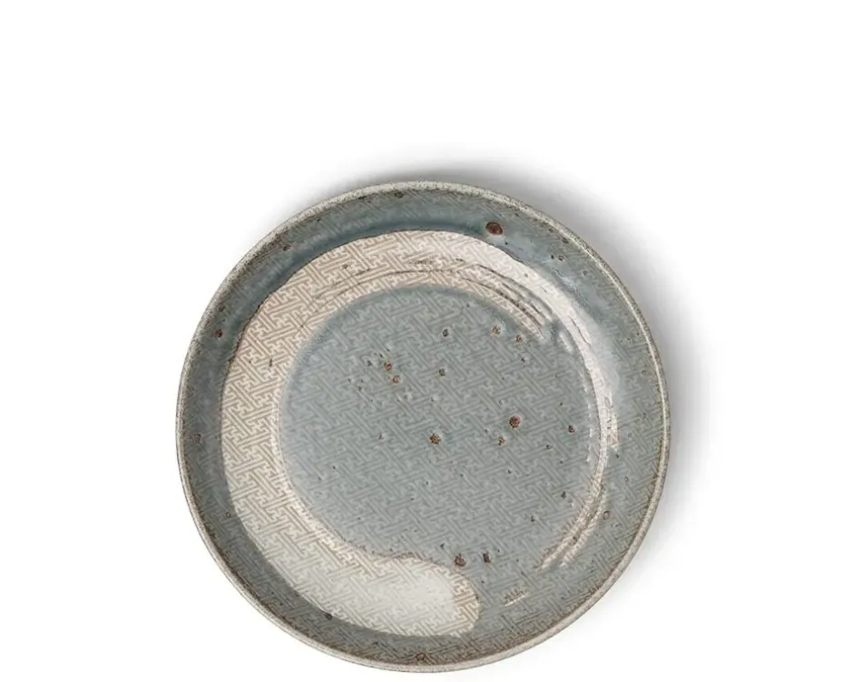 Medium Plates^MIYA Company Enso Green Plate 6-1/8"